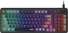 MSI GG GK110 TR SESSİZ MEMBRAN GAMING KLAVYE RGB TR LAYOUT