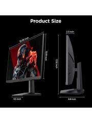 KOORUI 24.5 25E3A Gaming 170Hz Monitör Siyah 1ms