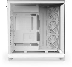 NZXT H9 Flow Large Dual-Chamber Beyaz Tempered Glass USB 3.0 ATX Mid Tower Kasa