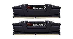GSkill RipjawsV Siyah 16GB(2x8GB) 3200MHz DDR4 Ram (F4-3200C16D-16GVKB)