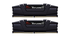 GSkill RipjawsV Siyah 16GB(2x8GB) 3200MHz DDR4 Ram (F4-3200C16D-16GVKB)