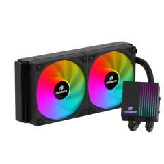 GAMEBOOSTER PRIME 240B RGB 240mm Siyah İşlemci Sıvı Soğutucu