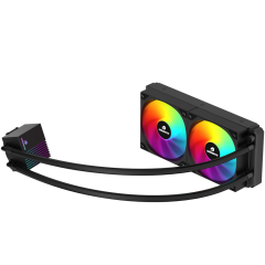 GAMEBOOSTER PRIME 240B RGB 240mm Siyah İşlemci Sıvı Soğutucu