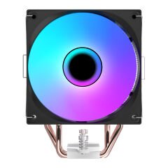 RAMPAGE OCTAGON B70 Siyah 63CFM 12cm ARGB Sıcaklık Göstergeli Fan