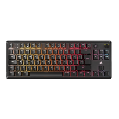 CORSAIR K70 CORE TKL RGB MLX Red V2 Switch Mekanik Türkçe Siyah Kablolu Gaming Klavye