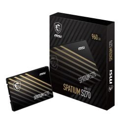 MSI SPATIUM S270 960GB 500-450Mbs Sata 3,2,5 3D NAND SSD