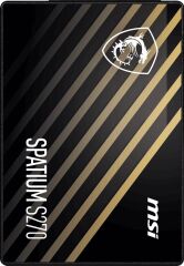 MSI SPATIUM S270 960GB 500-450Mbs Sata 3,2,5 3D NAND SSD