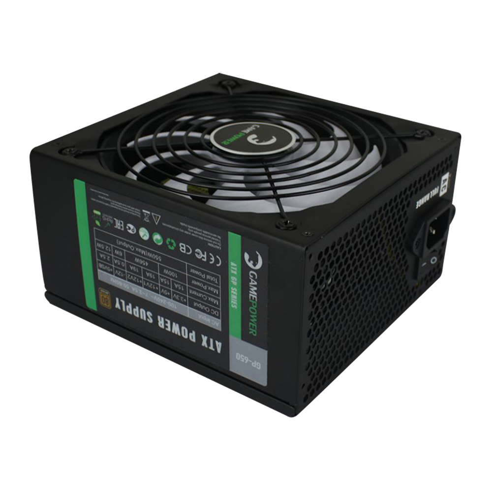 GAMEPOWER GP-650 650W 80+ Bronze Power Supply