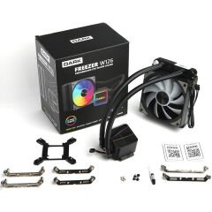 DARK Freezer W126 2025 Edition 120mm Fixed RGB LED'li Sıvı Soğutma DKCCW126