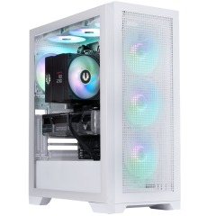 BITFENIX MG953 850W 80+ Bronze Tempered Glass FRGB USB 3.0 ATX Mid Tower Beyaz Kasa