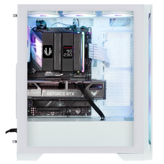 BITFENIX MG953 850W 80+ Bronze Tempered Glass FRGB USB 3.0 ATX Mid Tower Beyaz Kasa