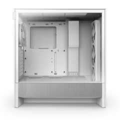 NZXT H5 Flow Edition USB 3.2 USB-C Beyaz E-ATX Mid Tower Kasa CC-H52FW-01