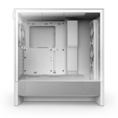 NZXT H5 Flow Edition USB 3.2 USB-C Beyaz E-ATX Mid Tower Kasa CC-H52FW-01