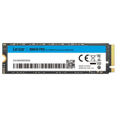 LEXAR 500GB NM610PRO PCIe Gen3 x4 M.2 2280 SSD 3000-1700MB LNM610P500G-RNNNG