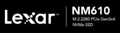 LEXAR 500GB NM610PRO PCIe Gen3 x4 M.2 2280 SSD 3000-1700MB