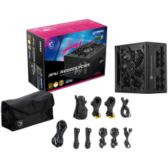 MSI MPG A1000GS 1000W 80+ Gold GEN 5.1 ATX 3.1 Full Modüler 135mm Fanlı PSU