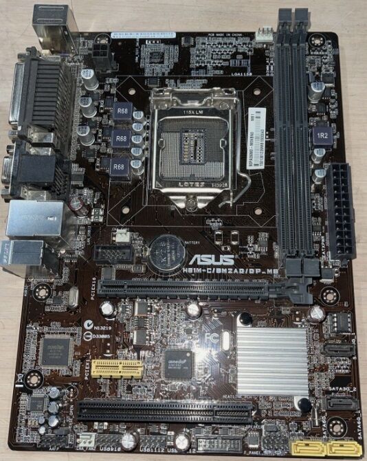 ASUS H81M-C BM2AD-DP Soket 1150 DDR3 1600MHz SATA 3.0 USB 3.0 DVI Anakart