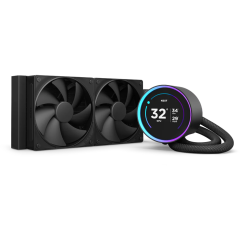 NZXT Kraken Elite RGB 240mm Siyah İşlemci Sıvı Soğutucu RL-KN24E-B2