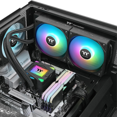 THERMALTAKE LA240 ARGB 240mm Siyah İşlemci Sıvı Soğutucu CL-W457-PL12SW-A