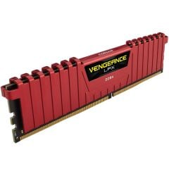 CORSAIR 8GB DDR4 2400MHz CL16 VENGEANCE RED LPX SOĞUTUCULU DIMM BELLEK CMK8GX4M1A2400C16R