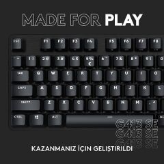 LOGITECH G413 SE Tactile Switch Türkçe Mekanik Gaming Klavye 920-010556