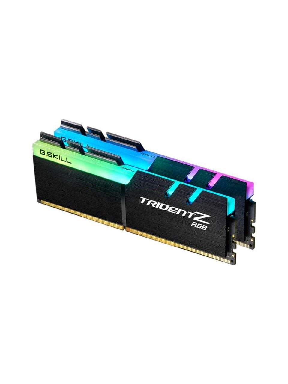 GSkill TRIDENT Z RGB LED DDR4-3000Mhz CL16 16GB (2X8GB) DUAL (16-18-18-38) 1.35V (F4-3000C16D-16GTZR)