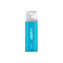 ADDLINK 32GB USB 2.0 U12 20MBs-10MBs Flash Drive Aqua AD32GBU12A2