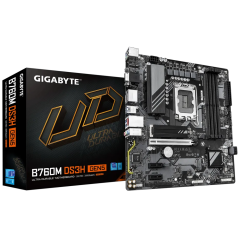 GIGABYTE B760M DS3H GEN5 DDR5 7600MHz(OC) Soket 1700 M.2 HDMI DP mATX Anakart
