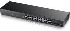 ZYXEL GS1900-24 24 Port 1000Mbps 2x Dual SFP L2 Web Yönetilebilir Switch