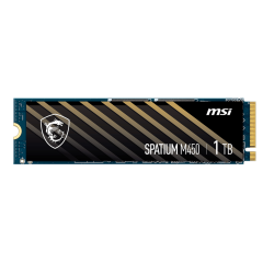 MSI SPATIUM M450 1TB Gen4 NVME M.2 2280 SSD 3400-2400 SSD