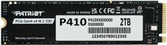 PATRIOT P410 2TB 5000-4500MBs PCIe Gen4 x4 NVMe 1.4 M.2 SSD Disk P410P2TBM28H