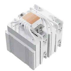 SEGOTEP FZ6 Pro Beyaz 2x120mm Kule Tipi İşlemci Soğutucu (LGA 1851 ve AM5, AM4 Uyumlu)