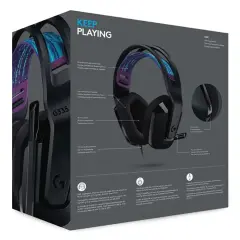LOGITECH G G335 Kablolu Siyah Oyuncu Kulaklığı - 981-000978