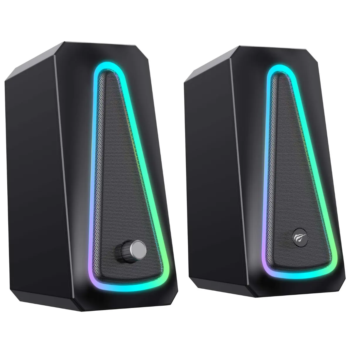 HAVIT Gamenote SK208 PRO RGB Işıklı 2.0 Stereo Gaming PC Hoparlör