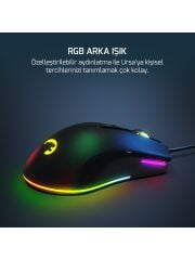 GAMEPOWER Ursa 10.000DPI 7 Tuş RGB Optik Gaming Mouse