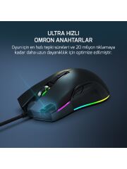 GAMEPOWER Ursa 10.000DPI 7 Tuş RGB Optik Gaming Mouse