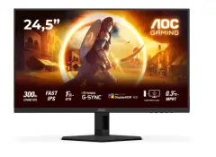 AOC 25G4SRE 24.5 310 Hz 0.3ms G-Sync Adaptive Sync HDR400 FHD Fast IPS Gaming Monitör