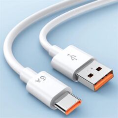 SENSEI 0.25 METRE USB TO TYPE-C 6A DATA VE ŞARJ KABLOSU (SNSDC-0.25M) (MFI UYUMLU DEĞİLDİR)