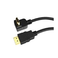 SENSEI S-90DOWN-HDTV 4K 2.0V 3D 1.5 METRE 90 DERECE AÇILI L TİPİ ALTIN UÇLU HDMI KABLO