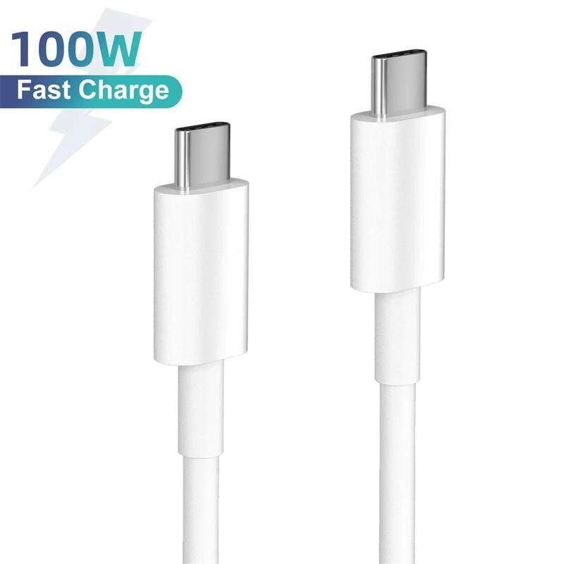 SENSEI 1.5 METRE TYPE-C TO TYPE-C PD 100W DATA VE ŞARJ KABLOSU (SNSPD100-1.5M) (MFI UYUMLU DEĞİLDİR)