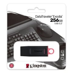 KINGSTON 256GB DataTraveler Exodia USB 3.2 Flash Disk DTX-256GB