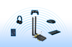 TP-LINK Archer TX50E AX3000 Wi-Fi 6 BT5.0 PCI Express Adaptör