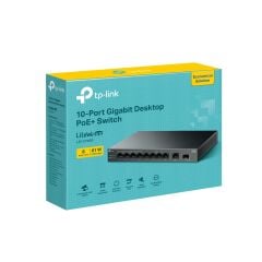 TP-LINK LS1210GP 8 Port PoE+ + 10 Port Gigabit Switch