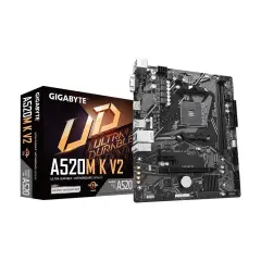 GIGABYTE A520M K V2 1.0 DDR4 AMD A520 Soket AM4 DDR4 5100(OC)MHz mATX Anakart