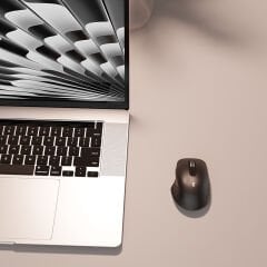 EVEREST SM-BT09 Usb Siyah 2in1 Bluetooth ve 2.4GHz Kablosuz Mouse