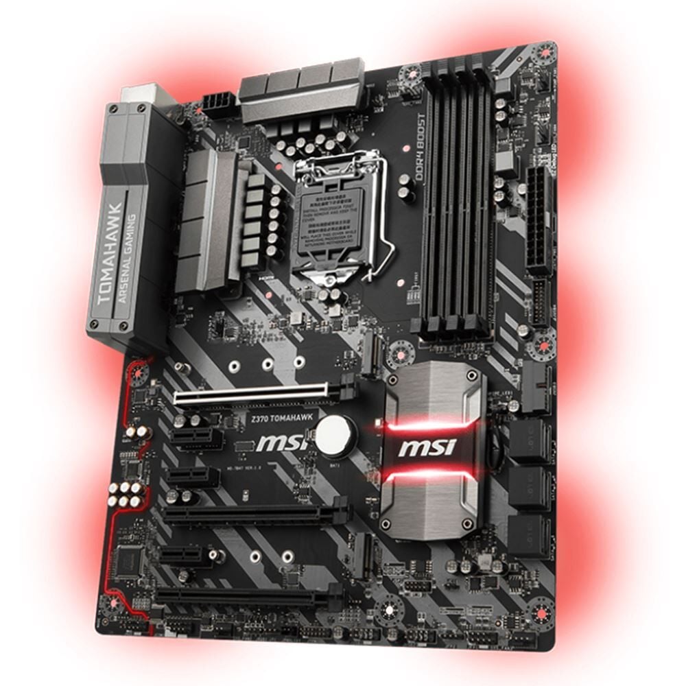 MSI Z370 TOMAHAWK Intel Z370 Soket 1151 DDR4 4000Mhz(OC)HDMI USB 3.1 Anakart