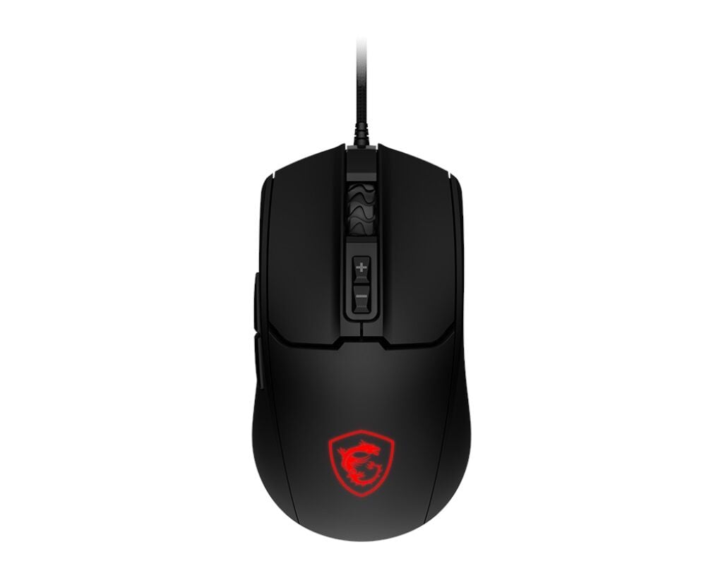 MSI FORGE GM100 6400 DPI RGB Kablolu Siyah Gaming Mouse