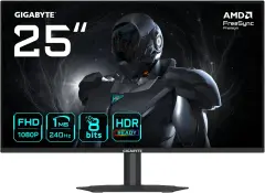 GIGABYTE GS25F2A 24.5 240Hz 1ms HDMI DP Adaptive Sync HDR10 FHD SS IPS Gaming Monitör