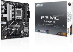 ASUS PRIME B840M-K AM5 Soket DDR5 8000 OC MHz mATX Anakart