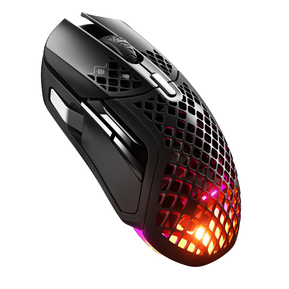 STEELSERIES Aerox 5 Wireless SSM62406 Optik 9 Tuş 18000 CPI RGB Siyah Kablosuz Gaming Mouse